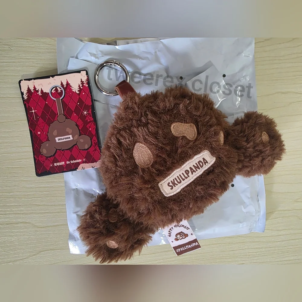 Pop Mart Skullpanda Tell Me What You Want Series Plush Pendant - On Schedule